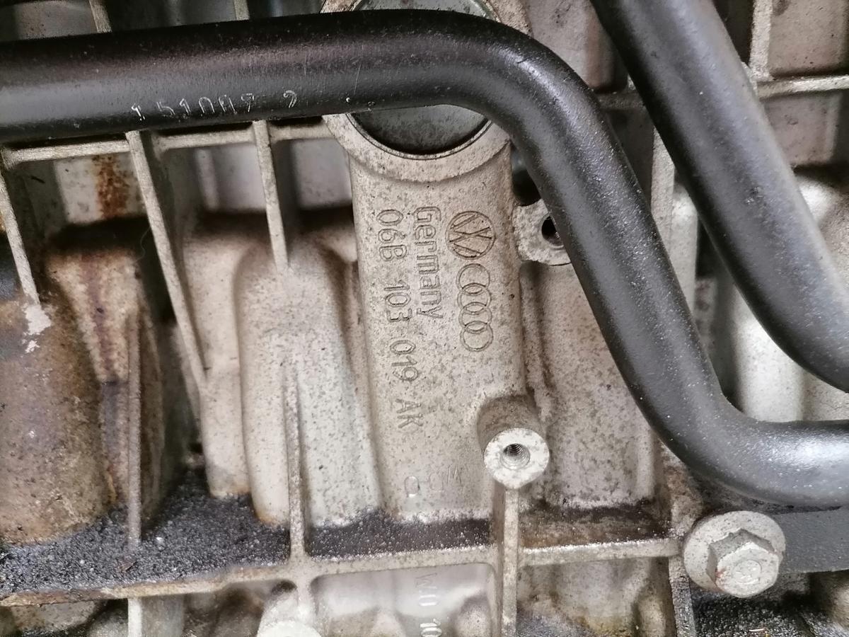 VW Golf 5 original Motor BSE 1,6 75KW funktionsgepr&uuml;ft Bj.2008